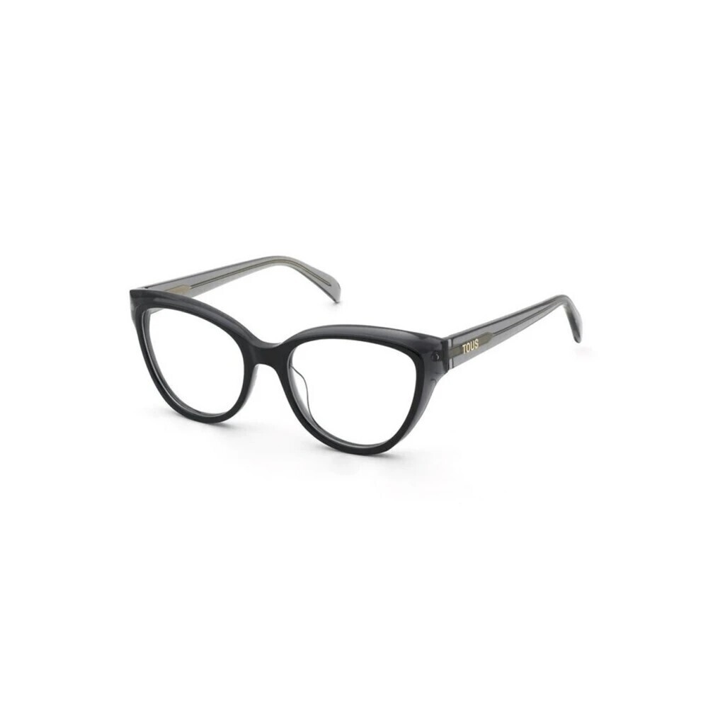 NWT Tous VTOD16-01AL Black Top+Grey 53mm Eyeglasses